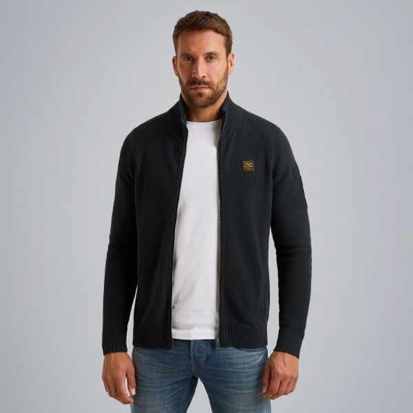 Vest met ritssluiting – Black Indigo – Vesten | PME LEGEND