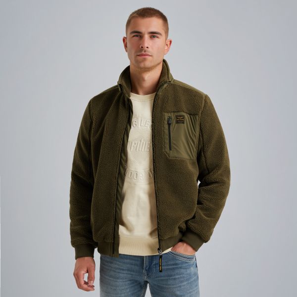 Hybrid jacket met ritssluiting – Weeping Willow – Sweatshirts | PME LEGEND