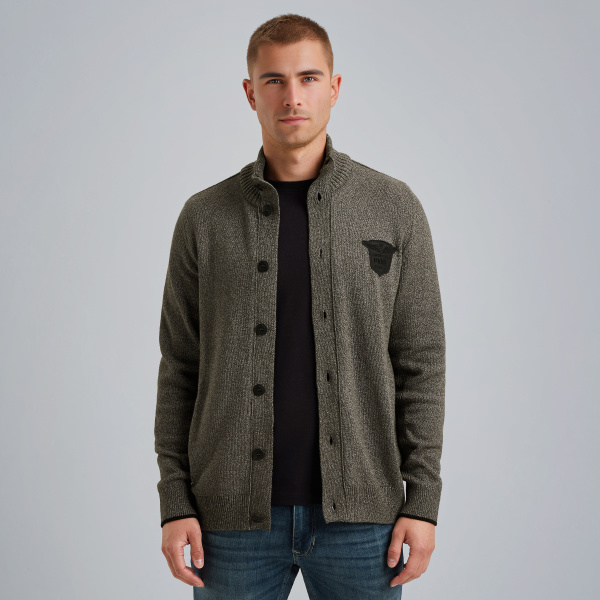 Strickjacke mit Knopfverschluss – Weeping Willow – Knitwear | PME LEGEND