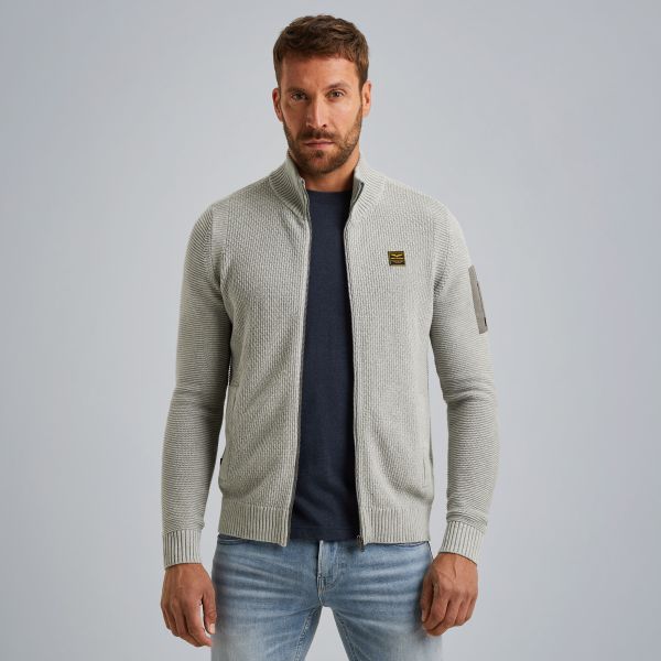 Vest met ritssluiting – Grey Comfort Denim – Vesten | PME LEGEND