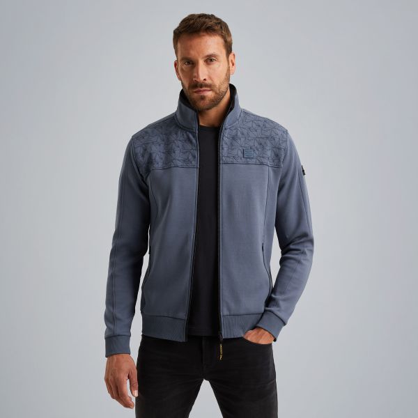 Sweat jacket met ritssluiting – Black Indigo – Sweatshirts | PME LEGEND