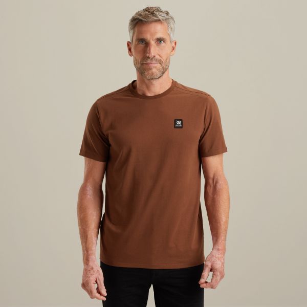 T-shirt in jersey – Brown – T-shirts & polo shirts | VANGUARD