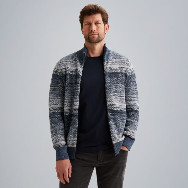 Vest met ritssluiting – Black Indigo – Vesten | PME LEGEND