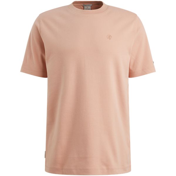 T-shirt in interlock jersey with crew neck – Mellow Rose – T-shirts | CAST IRON