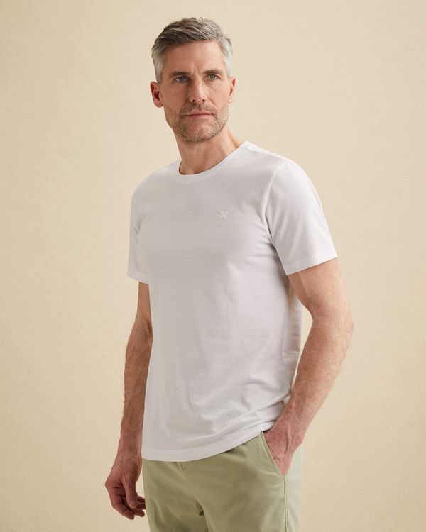 T-shirt with stripe texture – Snow White – T-shirts | VANGUARD