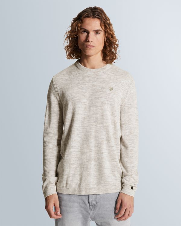 Pullover in a cotton/linen blend – Castle Wall – Truien | CAST IRON