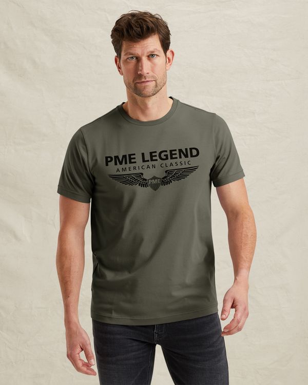 T-shirt met logo – Elmwood – T-shirts | PME LEGEND