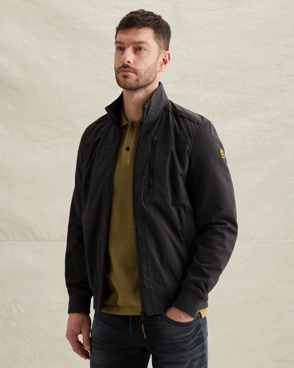 Hybrid jacket with zipper closure and side pockets – Brown – Jackets | PME LEGEND