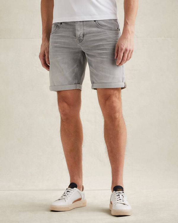Carior shorts – Grey Comfort Denim – Shorts | PME LEGEND