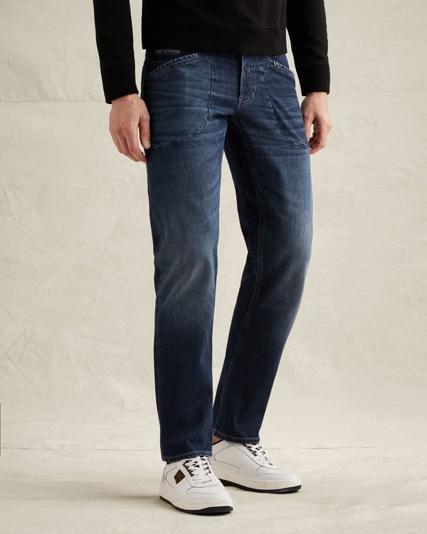 Aviator relaxed fit jeans – Black Indigo – Aviator jeans | PME LEGEND