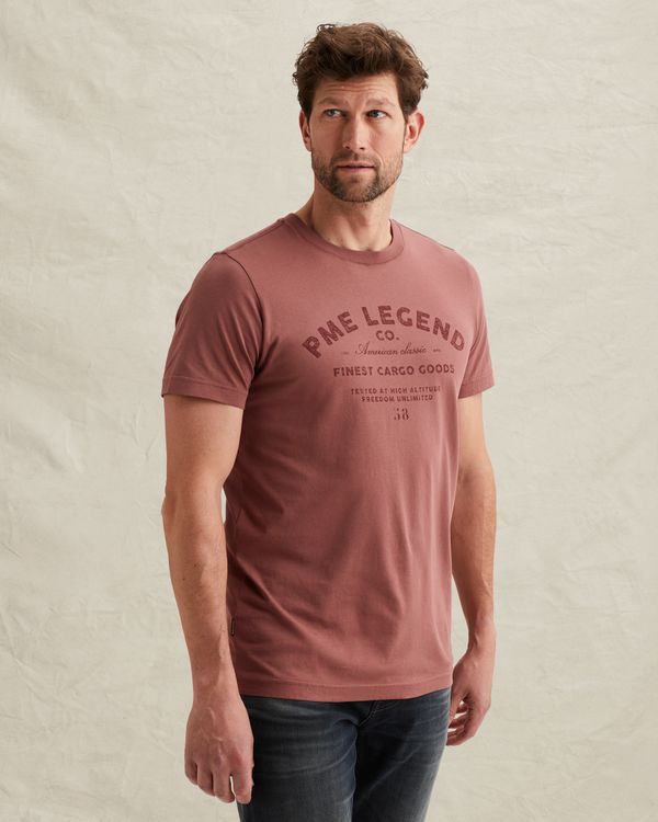 T-shirt in jersey with artwork – Mellow Rose – T-shirts | PME LEGEND