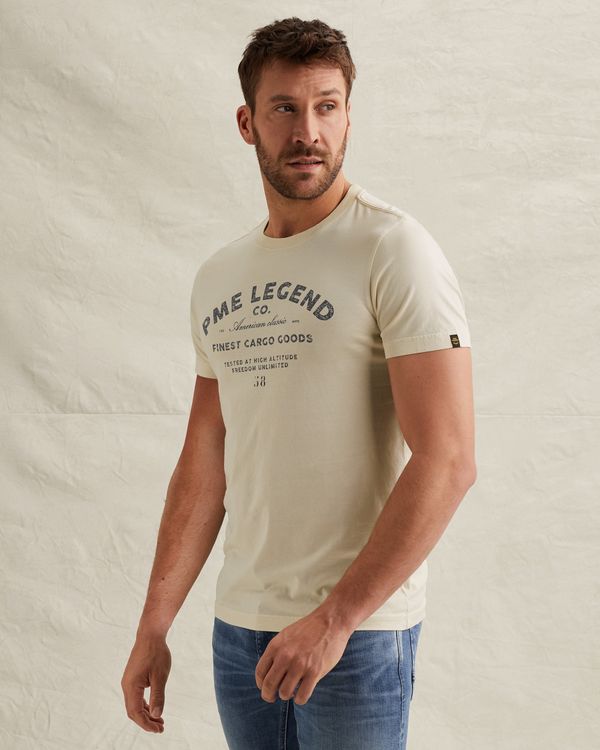 T-shirt in jersey with artwork – Castle Wall – T-shirts | PME LEGEND