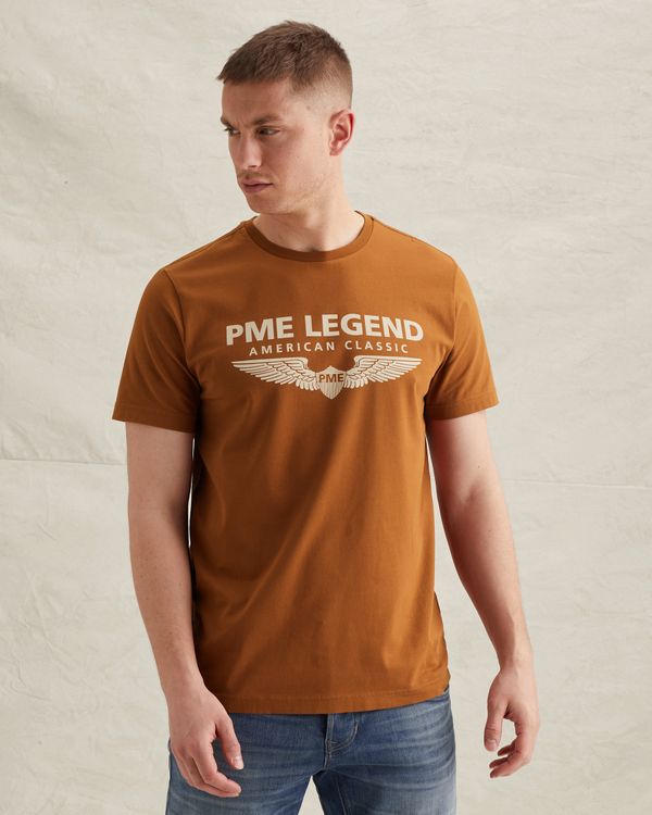 T-shirt with logo – Pumpkin Spice – T-shirts | PME LEGEND