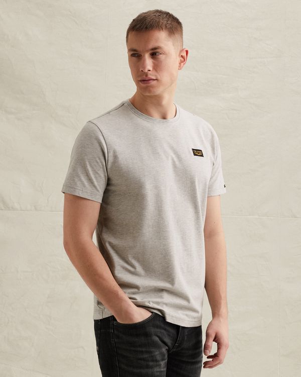 American Classic T-shirt – Grey Comfort Denim – T-shirts | PME LEGEND
