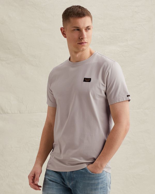 American Classic T-shirt – Grey Comfort Denim – T-shirts | PME LEGEND