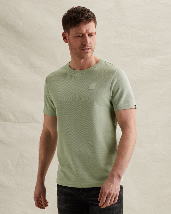 T-Shirt aus Interlock-Jersey – Weeping Willow – T-Shirts | PME LEGEND