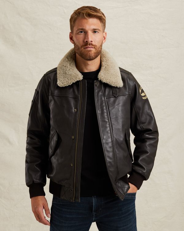Boston Lederjacke – Brown – Lederjacken | PME LEGEND