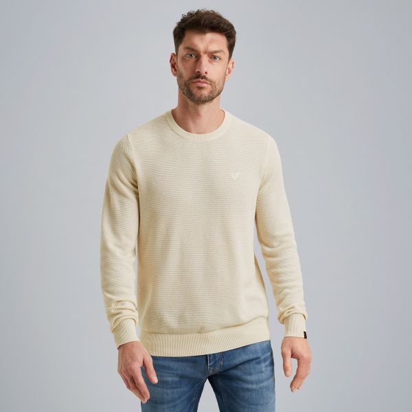 Pullover in cotton/modal – Grey Comfort Denim – Pullovers | PME LEGEND