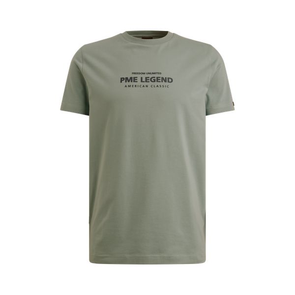 T-shirt met artwork – Grey Comfort Denim – T-shirts | PME LEGEND