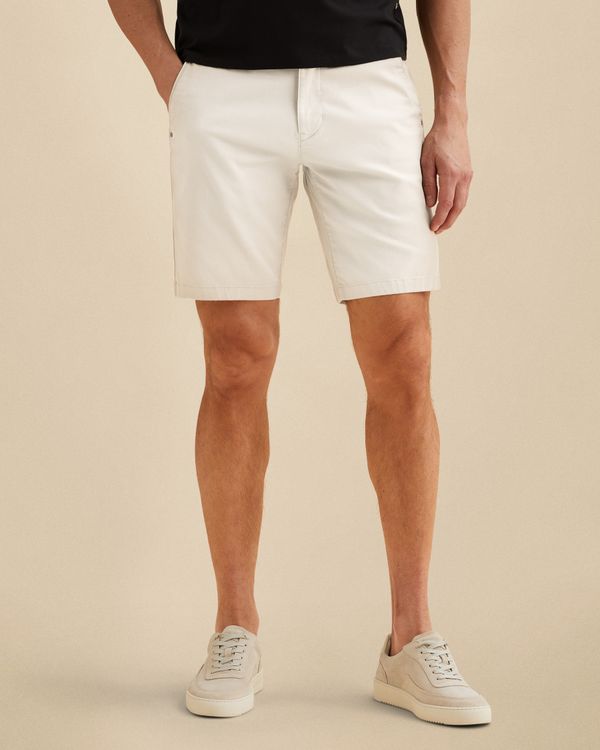 V65 regular fit shorts – Snow White – Chino pants | VANGUARD