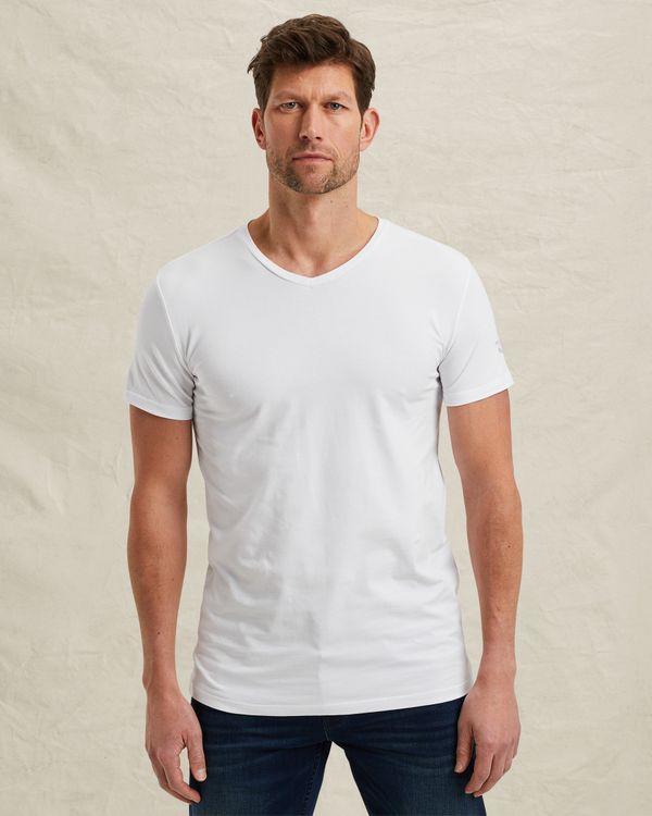 2-Pack Basic T-Shirt – Snow White – Underwear | PME LEGEND