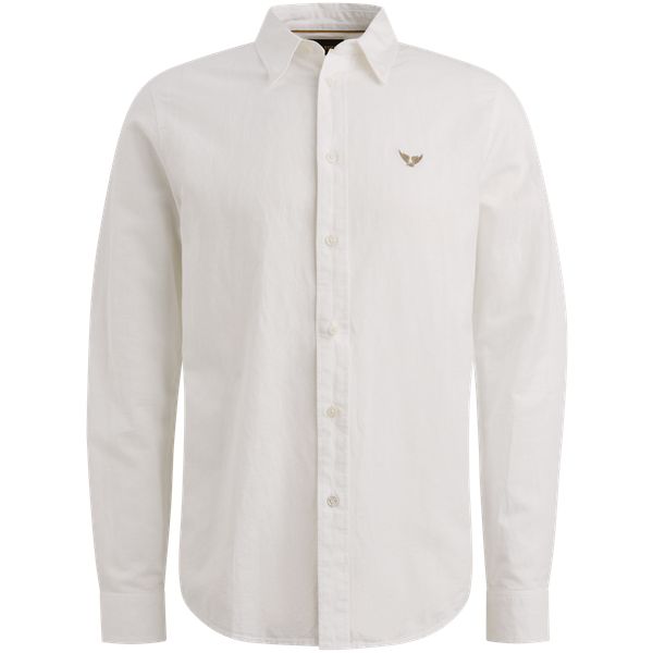 Shirt in cotton/linen with garment-dye wash – Snow White – Casual shirts | PME LEGEND