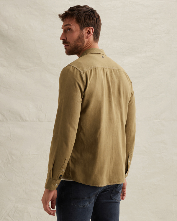 Hemd aus Baumwolle/Leinen mit Garment-Dye-Waschung