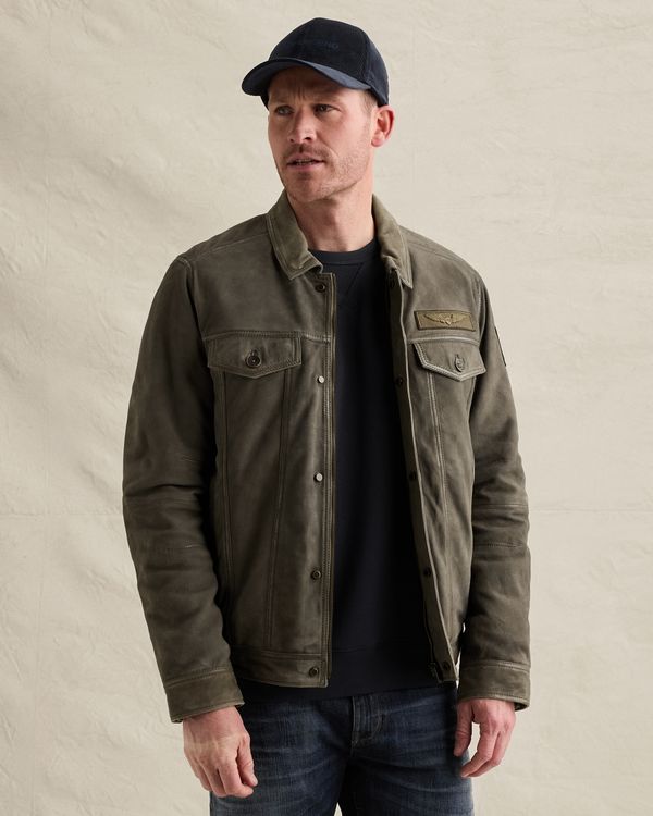 Air Leather jacket – Brown – Leather jackets | PME LEGEND