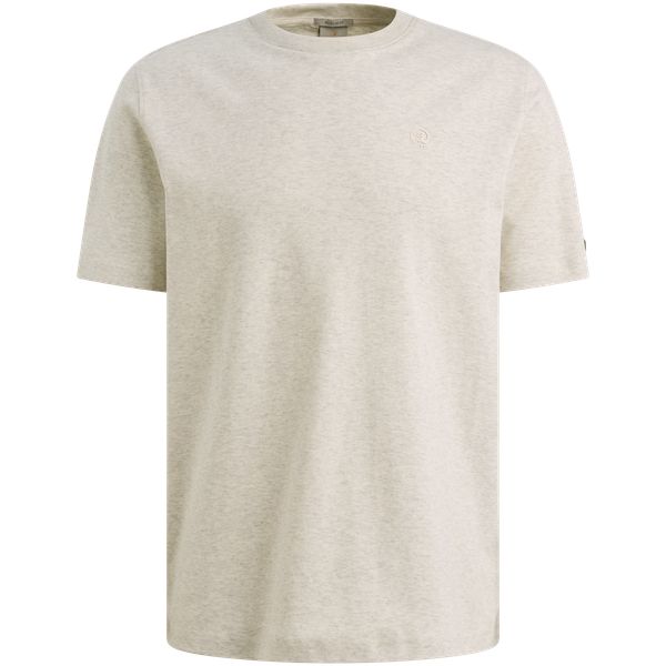 T-Shirt mit Rundhalsausschnitt aus Interlock-Melange – Snow White – T-Shirts | CAST IRON