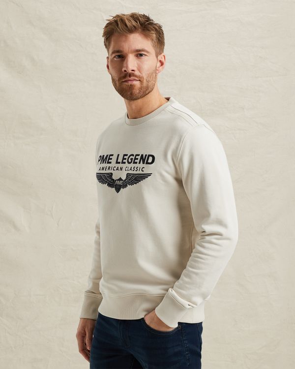 Sweatshirt with logo – Castle Wall – Sweatshirts | PME LEGEND