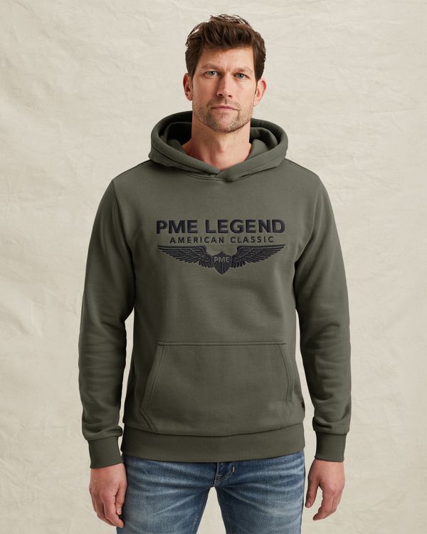 Hoodie with logo – Weeping Willow – Hoodies | PME LEGEND
