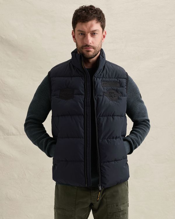 Snowburst bodywarmer – Black Indigo – Bodywarmers | PME LEGEND