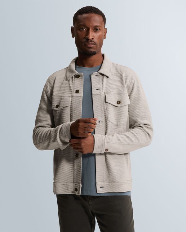 Veste en sweat au look trucker – Grey Comfort Denim – Sweatshirts | CAST IRON