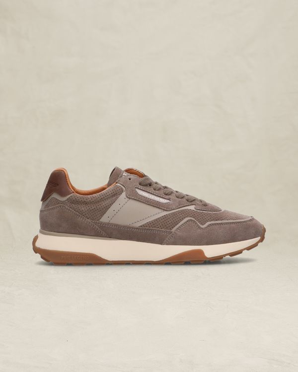 Sneakers Latch en daim – Grey Comfort Denim – Sneakers | PME LEGEND