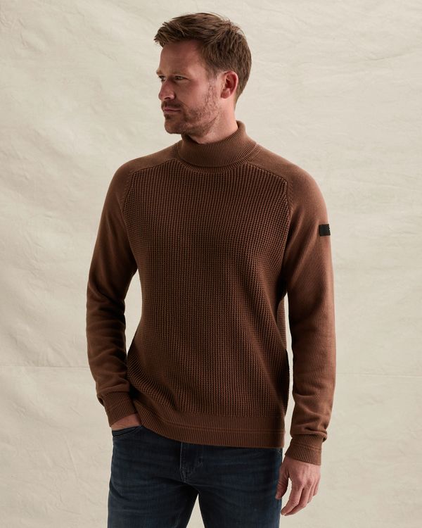 Coltrui met structuur – Brown – Truien | PME LEGEND