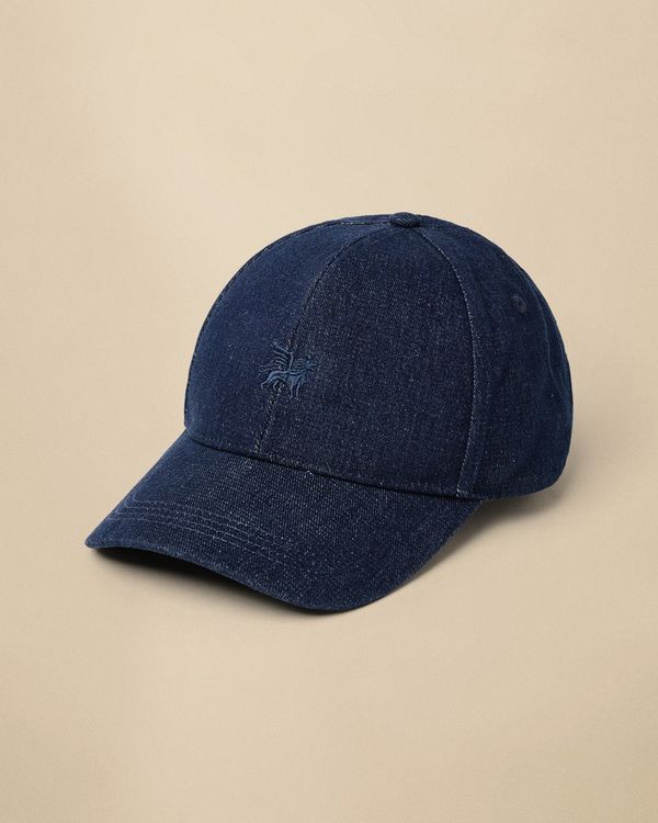 Cap van denim – Black Indigo – Heren petten | VANGUARD
