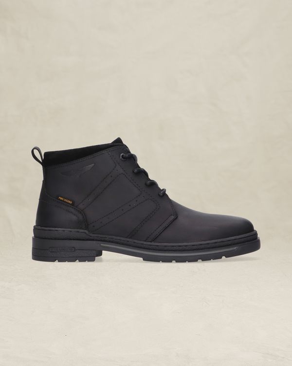 Tarmac boot in oiled leather – Moonless Night – Boots | PME LEGEND