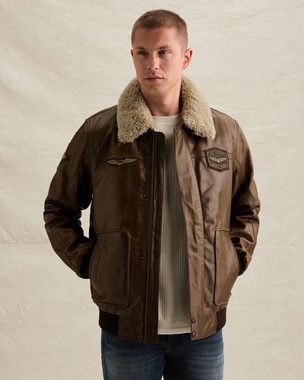 PLJ650700-771 – Brown – Leather jackets | PME LEGEND