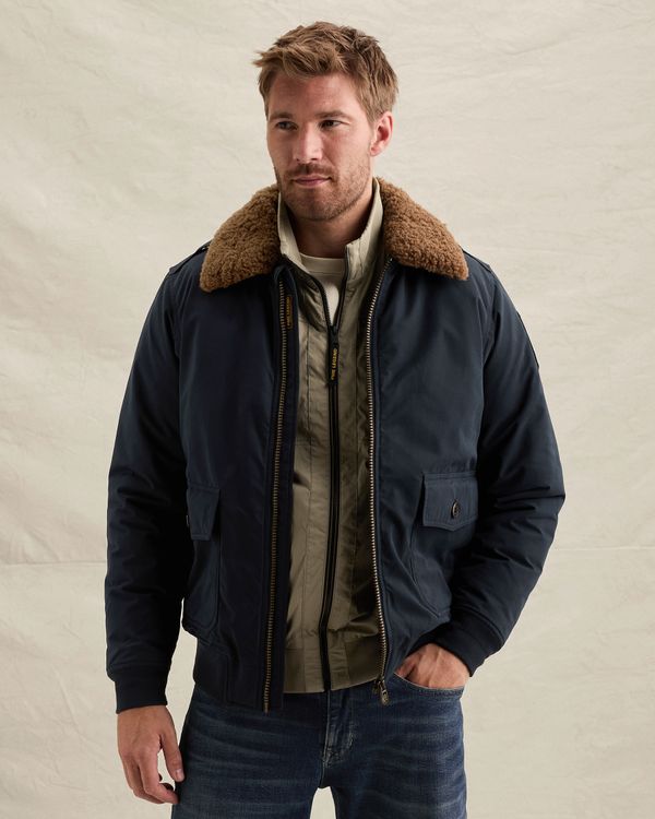 B-10 Flighter jacket – Black Indigo – Winter jackets | PME LEGEND