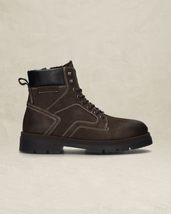 Skyvan Boot aus Nubukleder – Brown – Boots | PME LEGEND