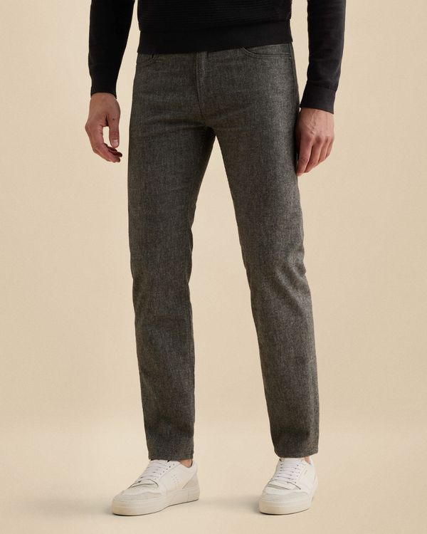 V40 straight fit broek – Grey Comfort Denim – Heren broeken & shorts | VANGUARD