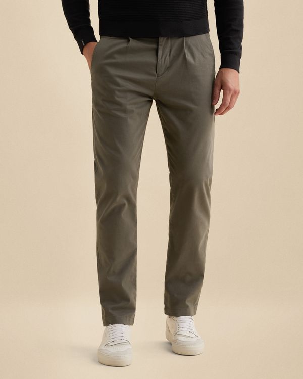 V35 relaxed fit chino – Grey Comfort Denim – Heren chino's | VANGUARD
