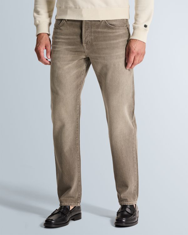 Steeper relaxed fit jeans – Brown – Heren relaxed fit jeans | CAST IRON