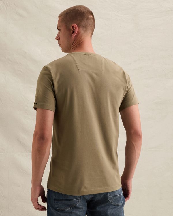 American Classic T-shirt in cotton with stretch – Coriander – T-shirts | PME LEGEND
