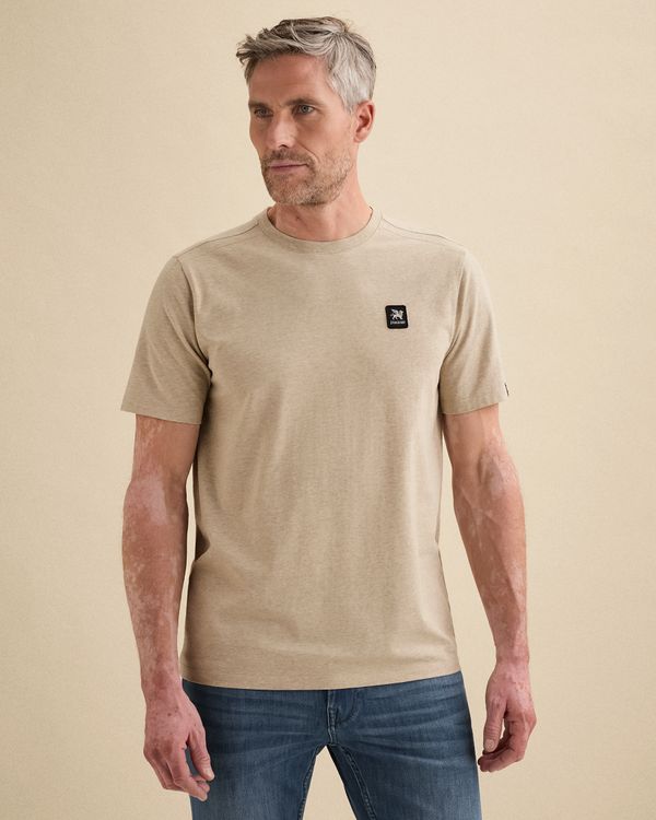 T-shirt in cotton jersey with stretch – Castle Wall – T-shirts | VANGUARD