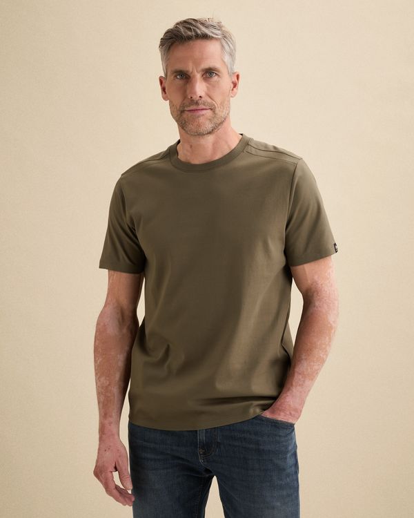 T-shirt van gemerceriseerd katoen met ronde hals – Weeping Willow – Heren t-shirts | VANGUARD