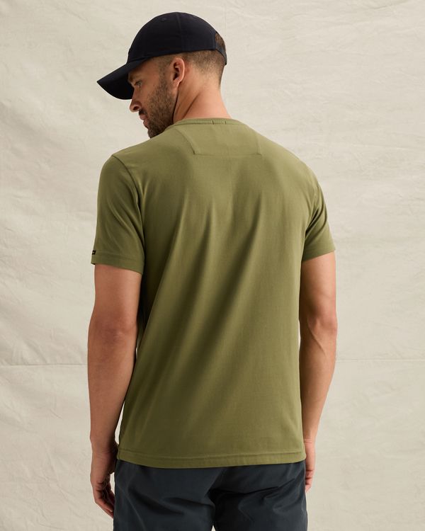 American Classic T-shirt in cotton with stretch – Weeping Willow – T-shirts | PME LEGEND