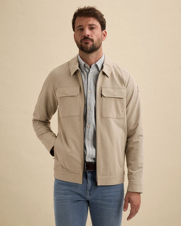 Cool Tech Harrington blazer – Castle Wall – Heren blazers | VANGUARD