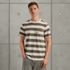 T-shirt with stripe pattern – Coriander – T-shirts & polo shirts | CAST IRON