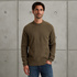 Pullover with stand-up collar – Brown – Knitwear | CAST IRON